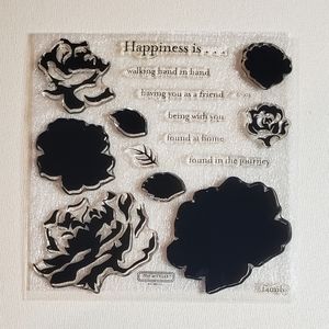 CTMH Floral Happiness Stamp Set